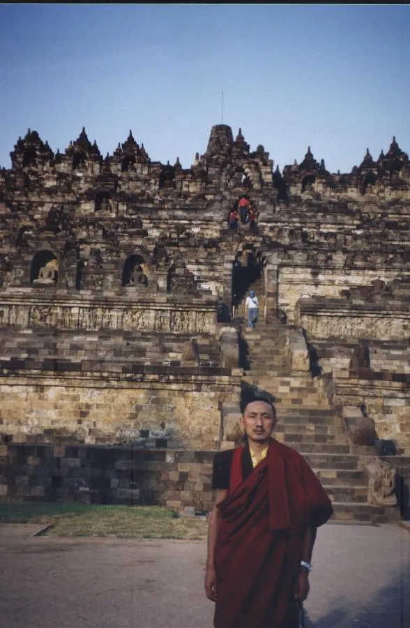 H.H. Gyaltsen Rinpoche circa 2000s - Borobudur_